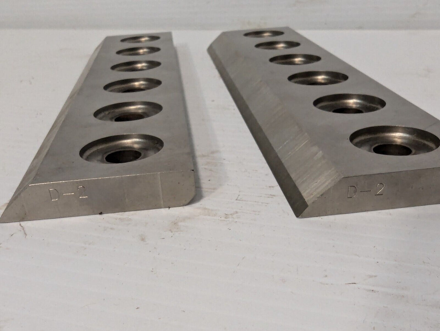 Lot of 2 Zenith Cutter D-2 Granulator Knife Blades - Free Shipping+Returns