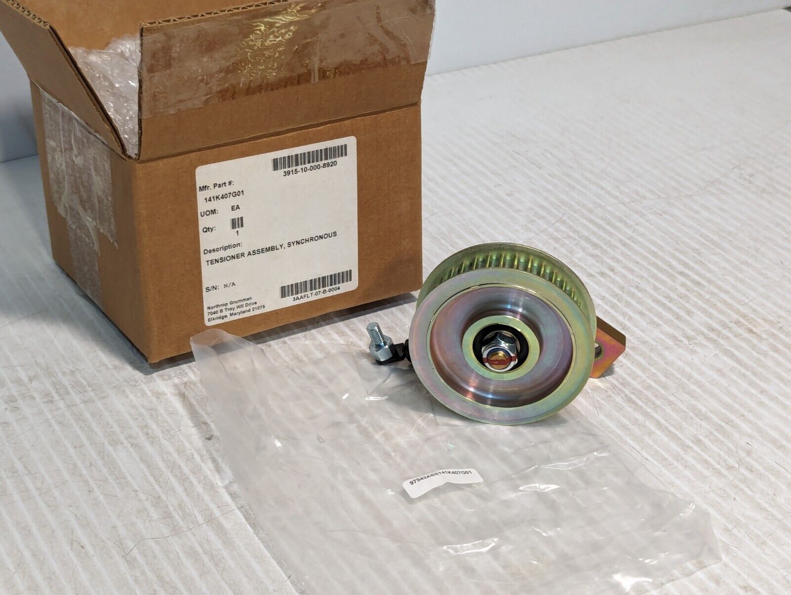 Synchronous Tensioner Assembly 141K407G01 - Free Shipping