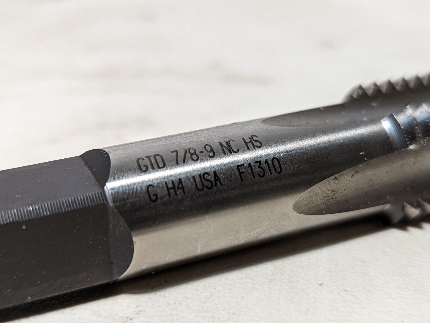 Greenfield 7/8-9 NC HS G H4 PLG tap, 14500, type 5303