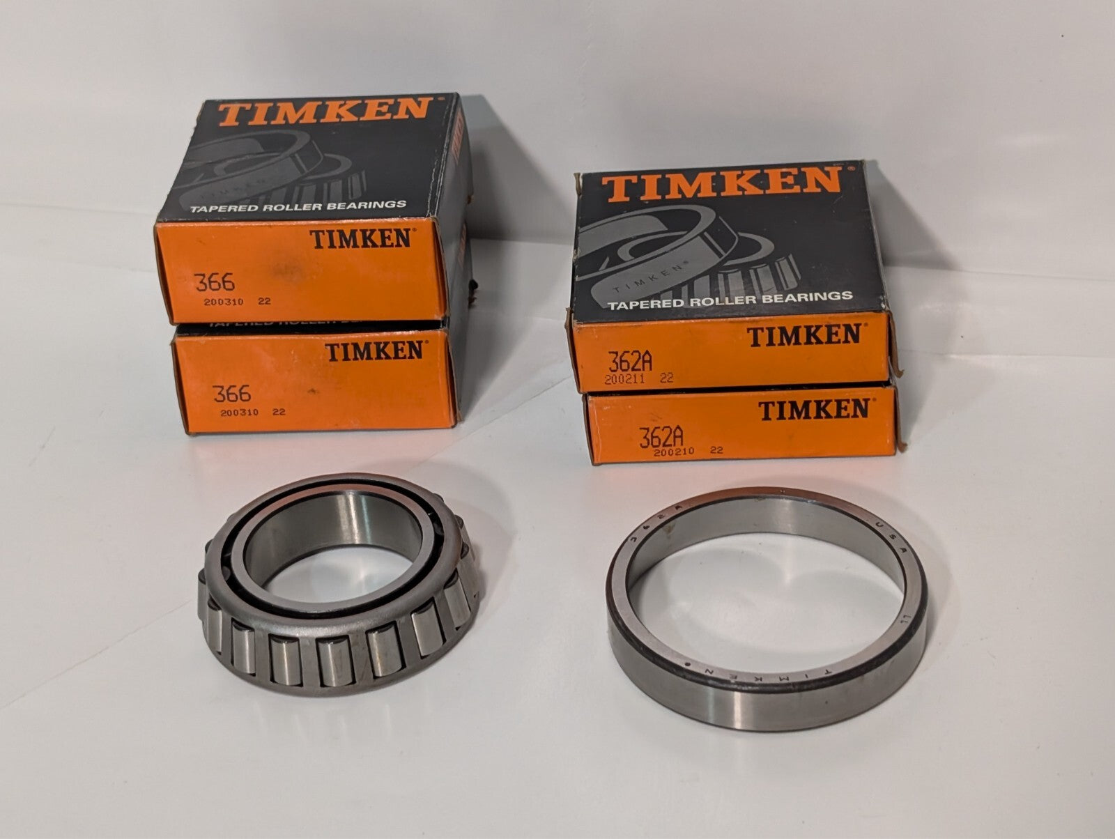 Timken 366/362A Tapered Roller Bearing Cone and Cup 366 362A