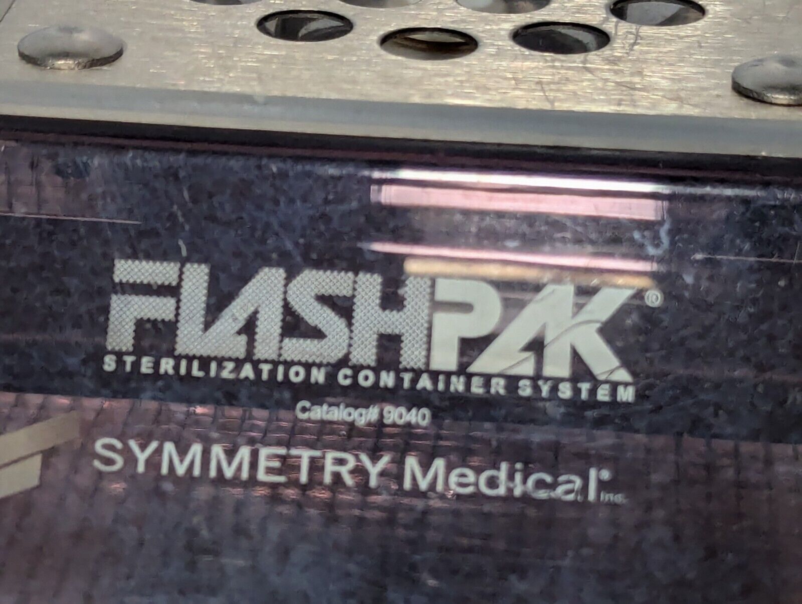 Symmetry 9040 FlashPak Sterilization Case w/ Basket 23-1/2"x12"x9" - Free Ship