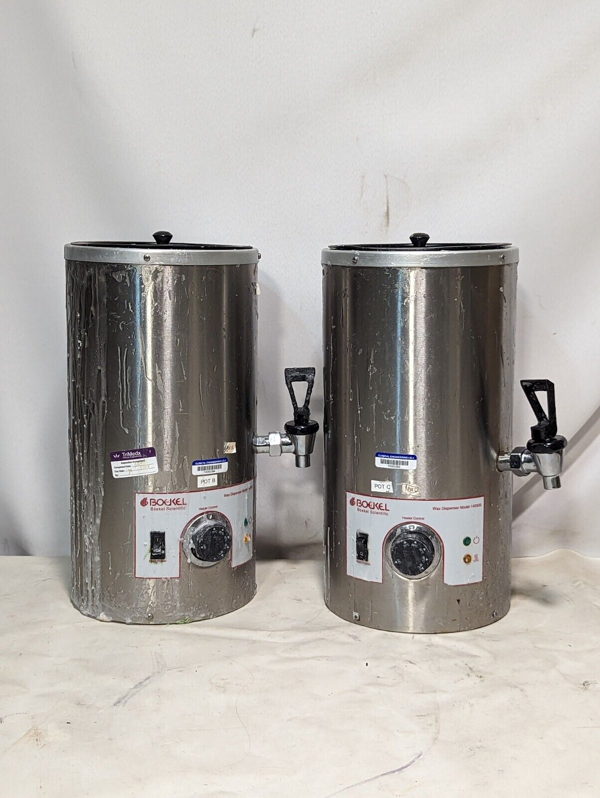 Boekel Scientific 145600 paraffin wax dispenser for histology, 5 liter capacity,