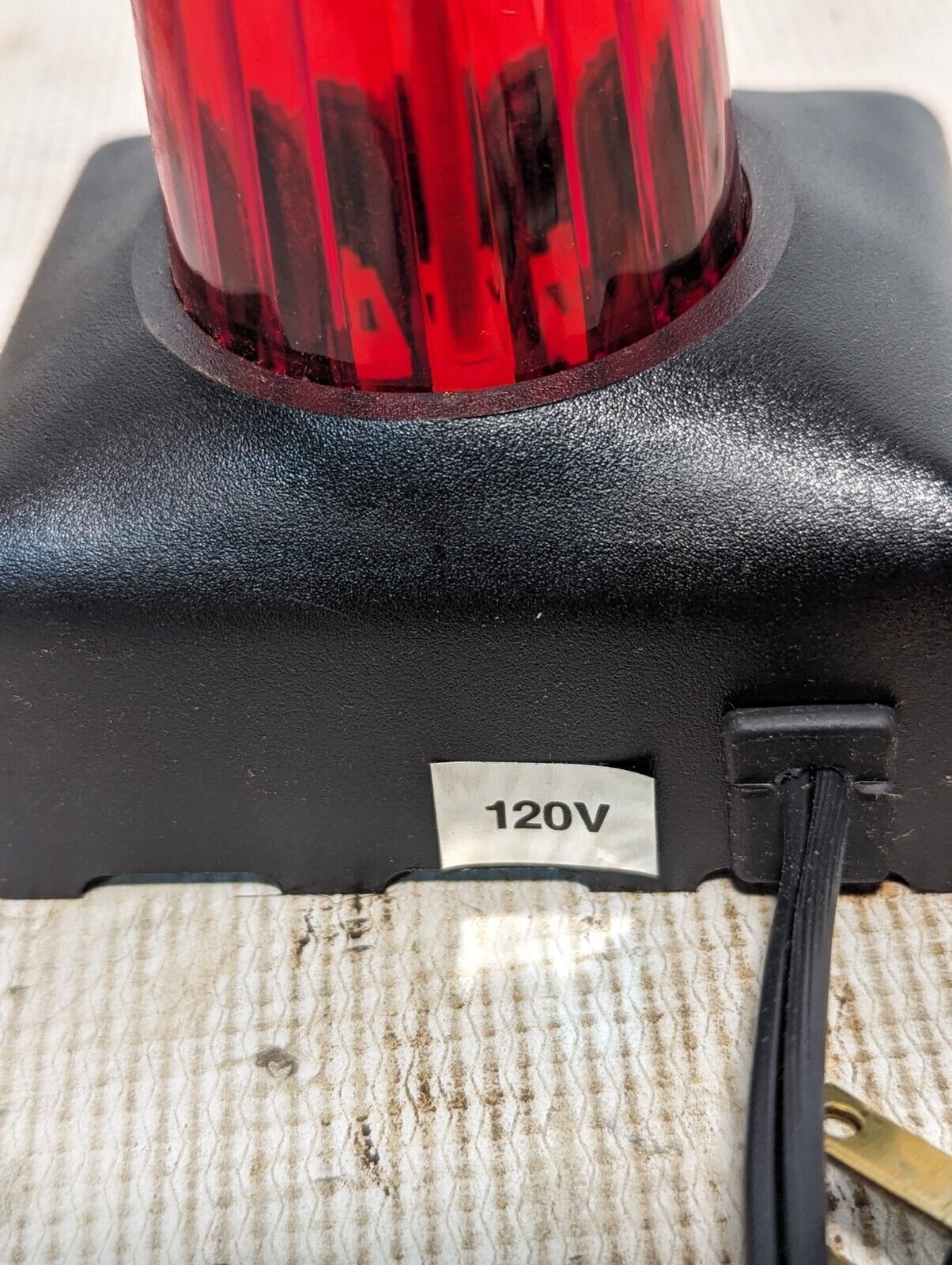 0622201 Speaker 120v Red Strobe Lamp 537-120V AC Red Obsolete - Free Shipping