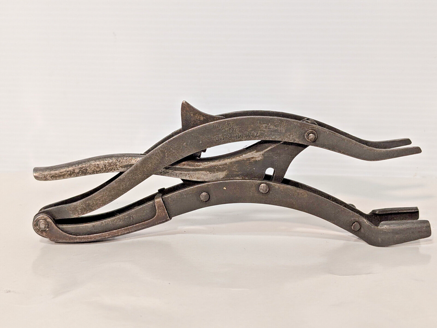 Vintage Zim Manufacturing Valve Spring Compressor Lifter Wrench Tool, Made in US