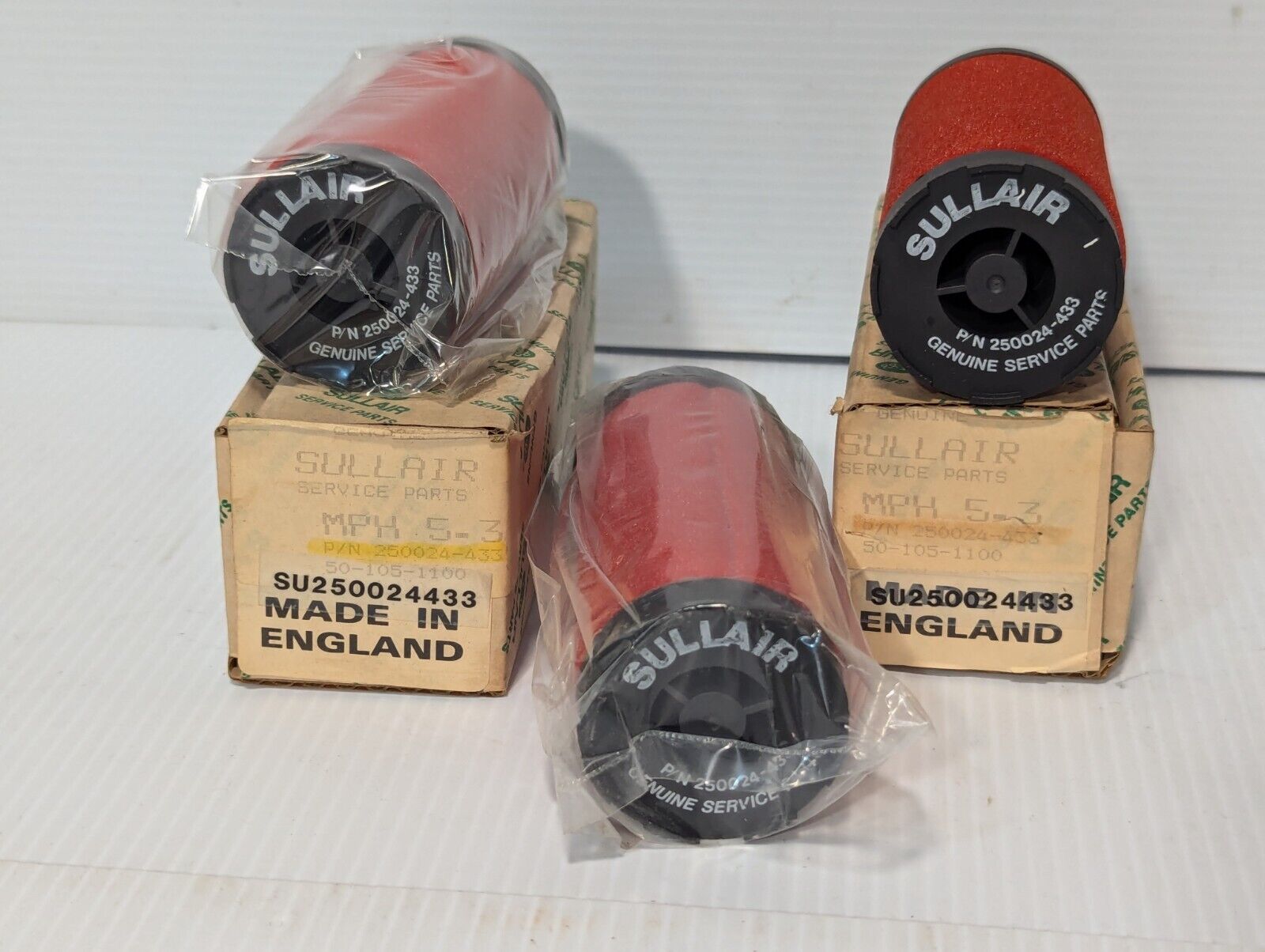 Sullair MPH5.3 filter, 250024-433, 50-105-1100 - Free Shipping