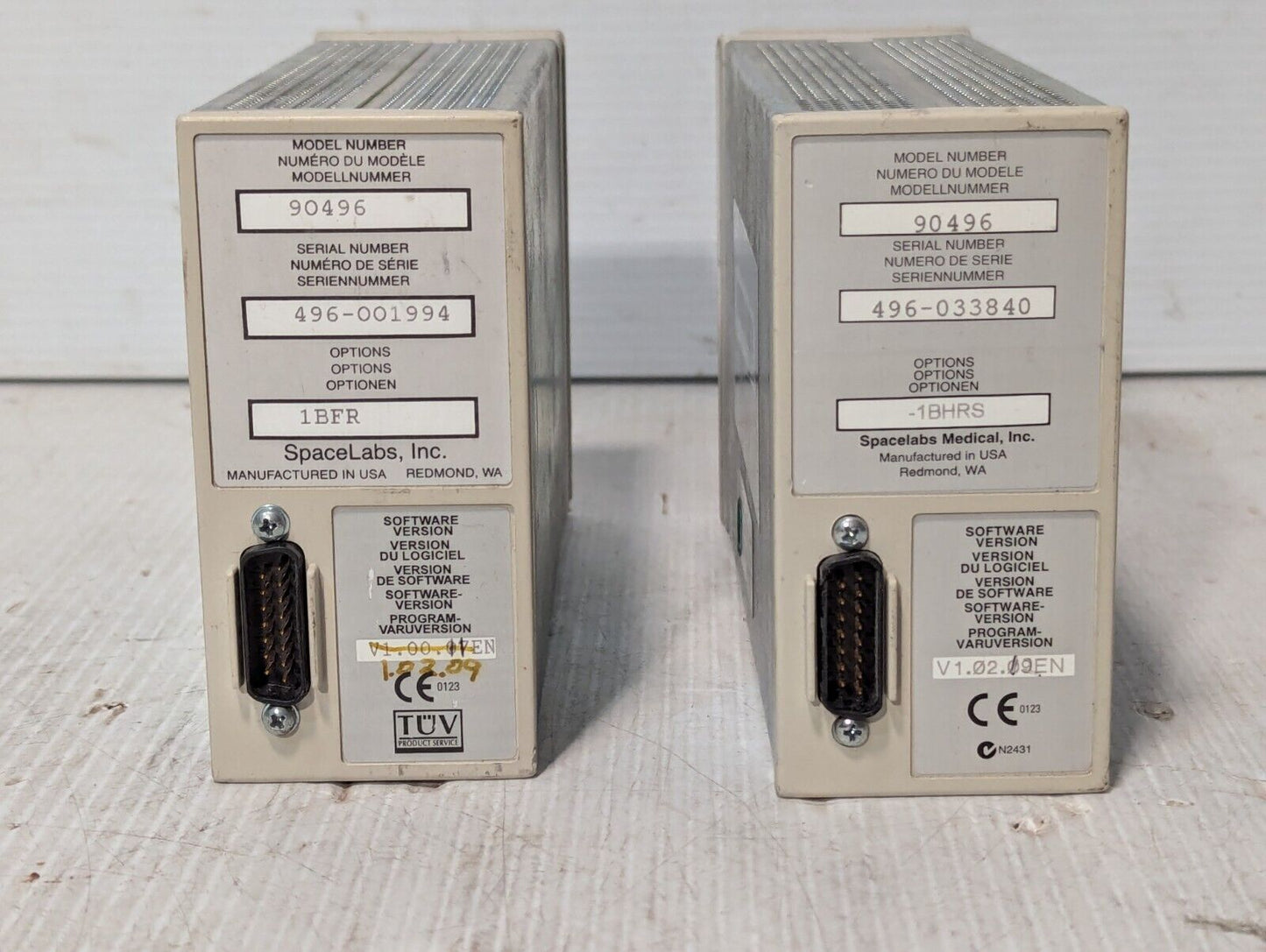 Spacelabs 90496 Multiparameter Module 1BHRS x15, 1BFR x1 - Free Shipping