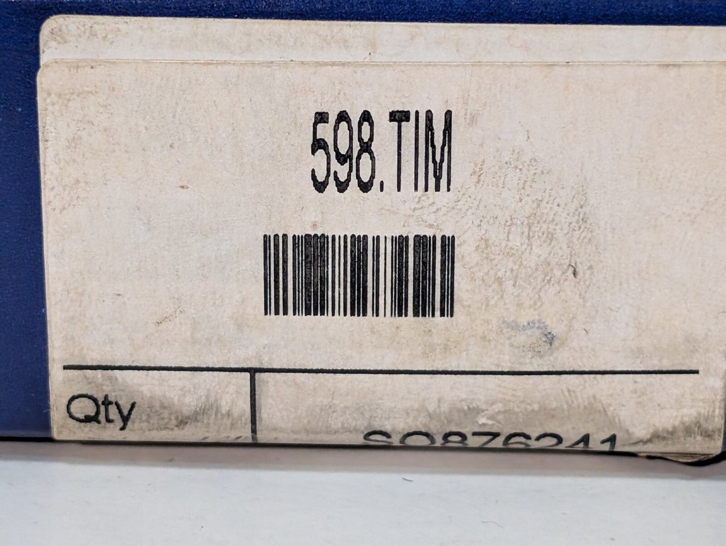 Timken 592-A.TIM and 598.TIM Tapered Roller Bearing Cone and Cup