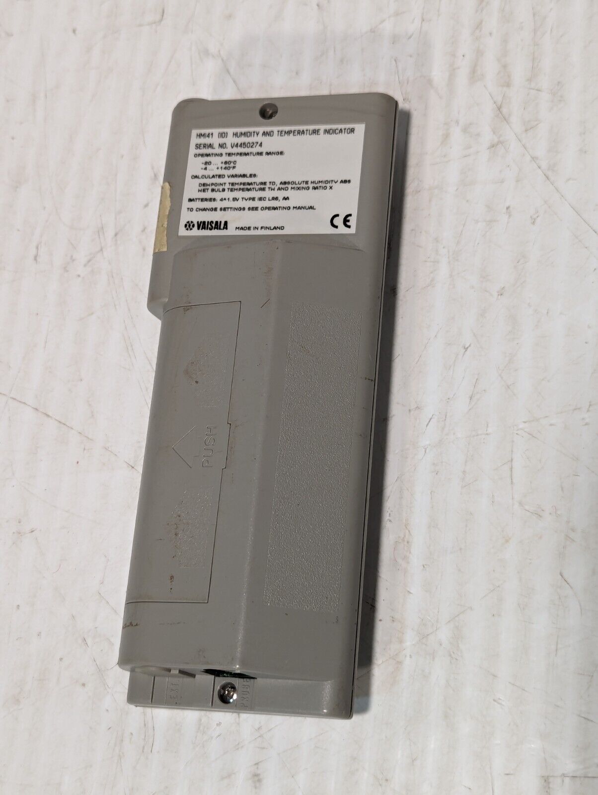 Lot of 2 Vaisala HMI41 Temperature And Humidity Indicator Tester Units-Free Ship