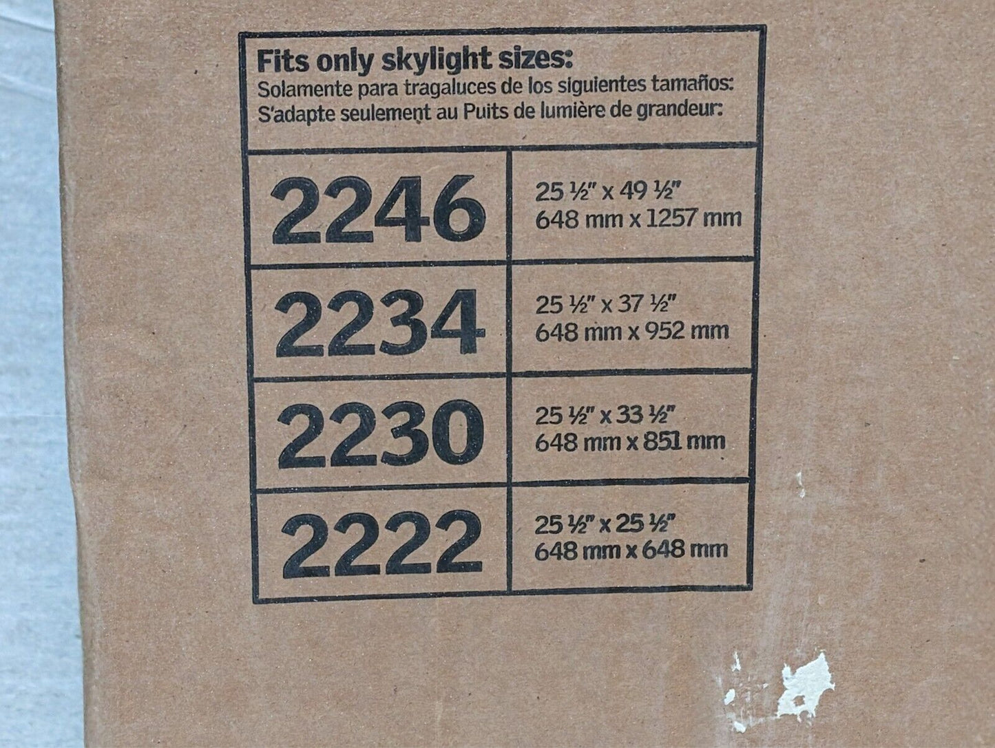 (1) VELUX Step Flashing Kit ECL 2246 Curb Mounted Flashing -NEW/SEALED-