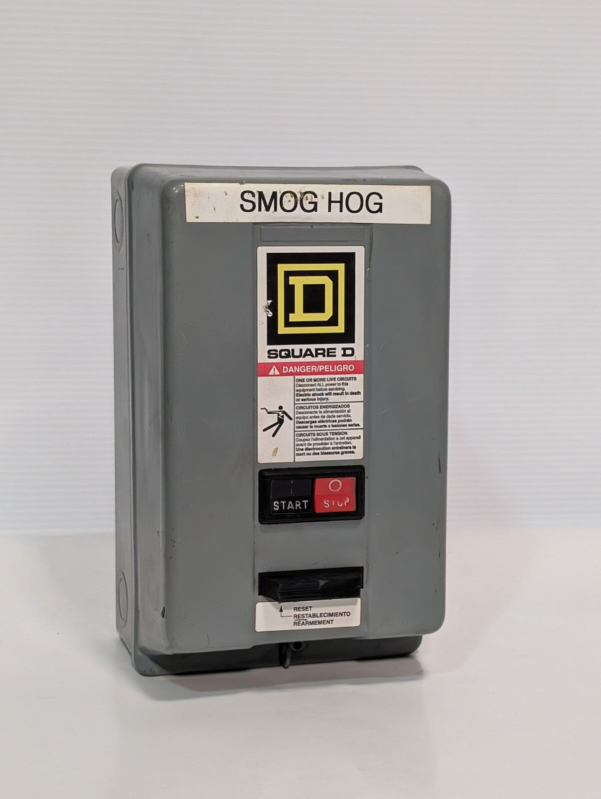 Square D 8536SBG2 Magnetic Motor Starter, Series A, NEMA 0, 480vac Coil, 18A