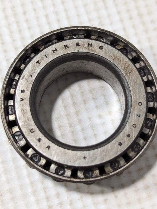 Timken 07098 tapered roller bearing, single cone