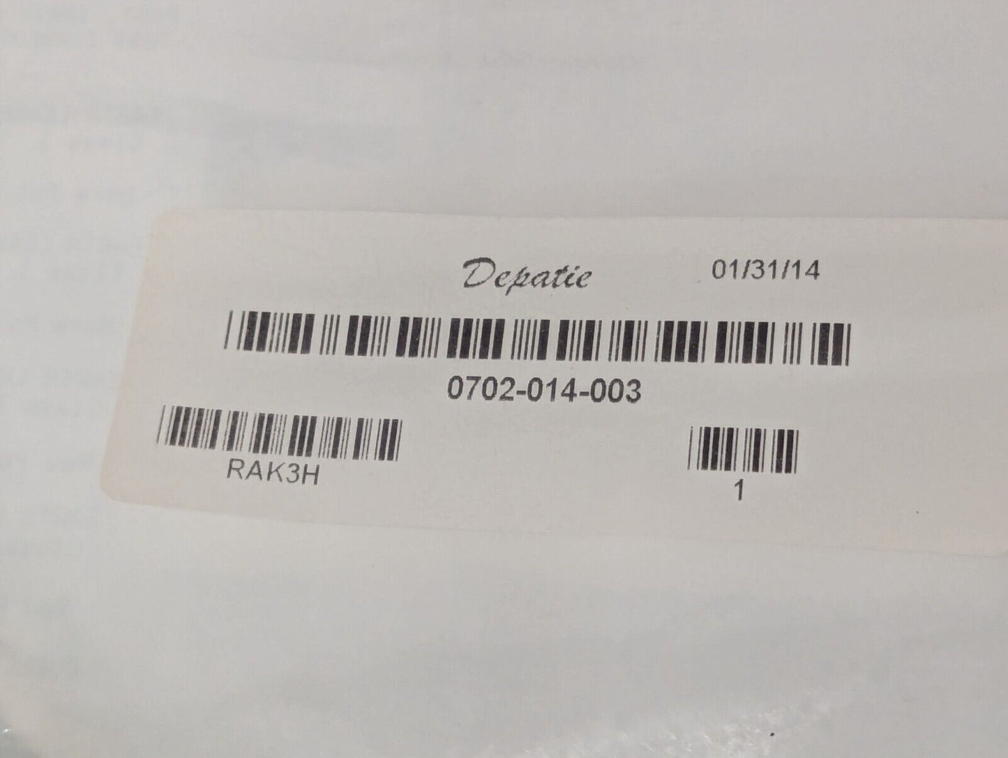 Depatie - 0702-014-003 hose for use with Stryker Neptune 2 System - Free Ship