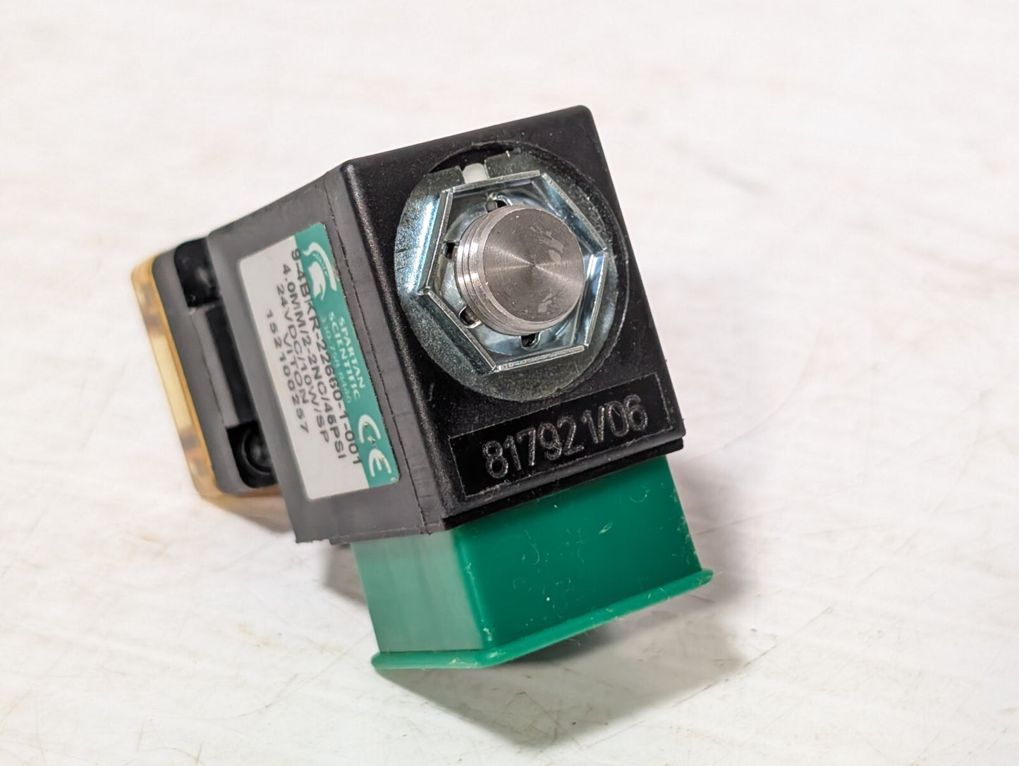 Spartan Scientific 9-4Bkr-22660-1-001 Solenoid Valve 24Vdc