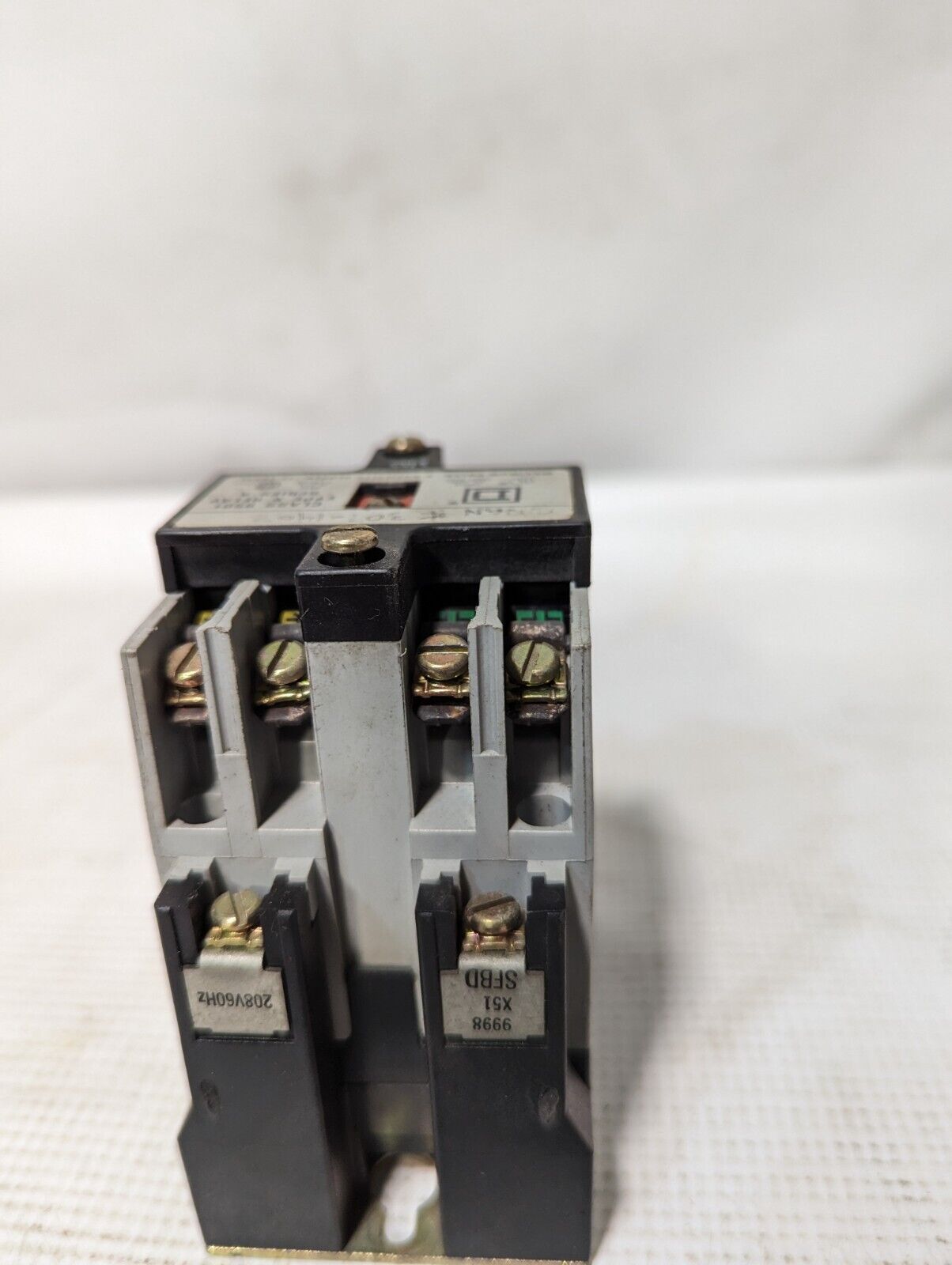 Square D 8501-XO Type X Relay Series A, 12-Pole Total