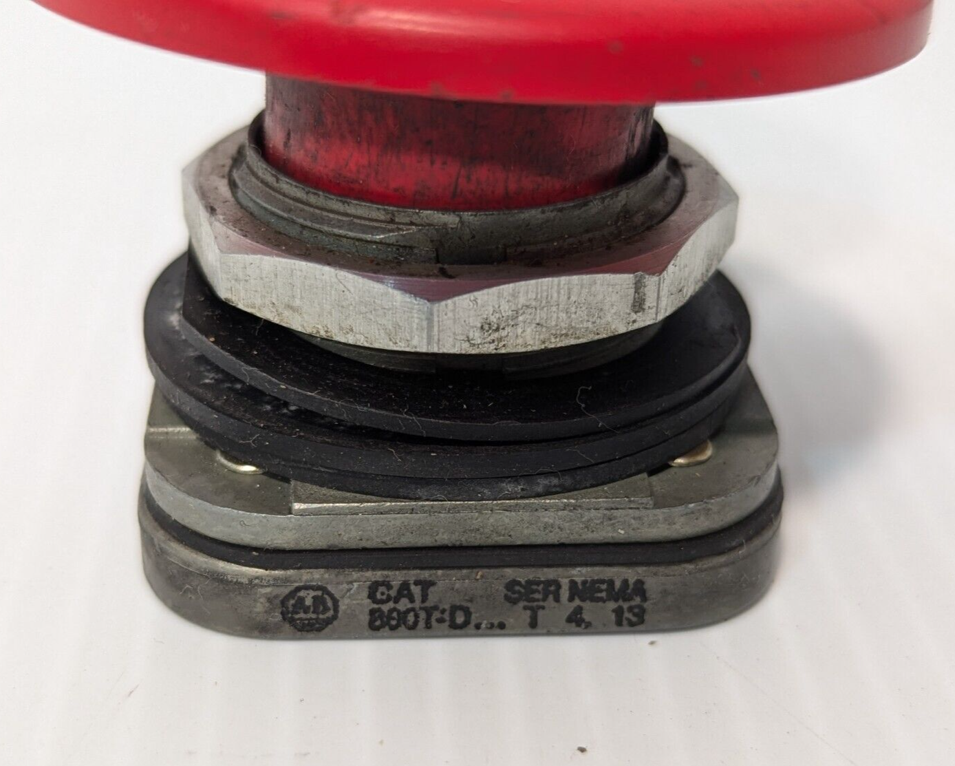 Allen Bradley 800T-D Red Pushbutton