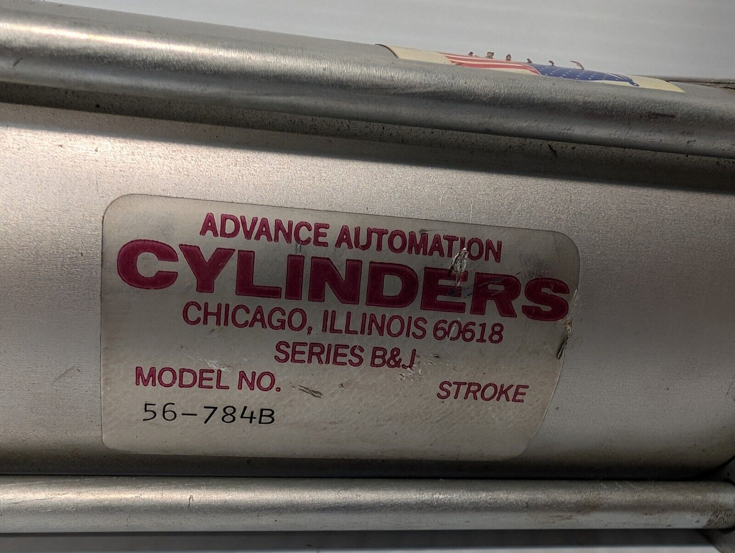 Advanced Automation Cylinder 300 56-784B stroke 3 B&J
