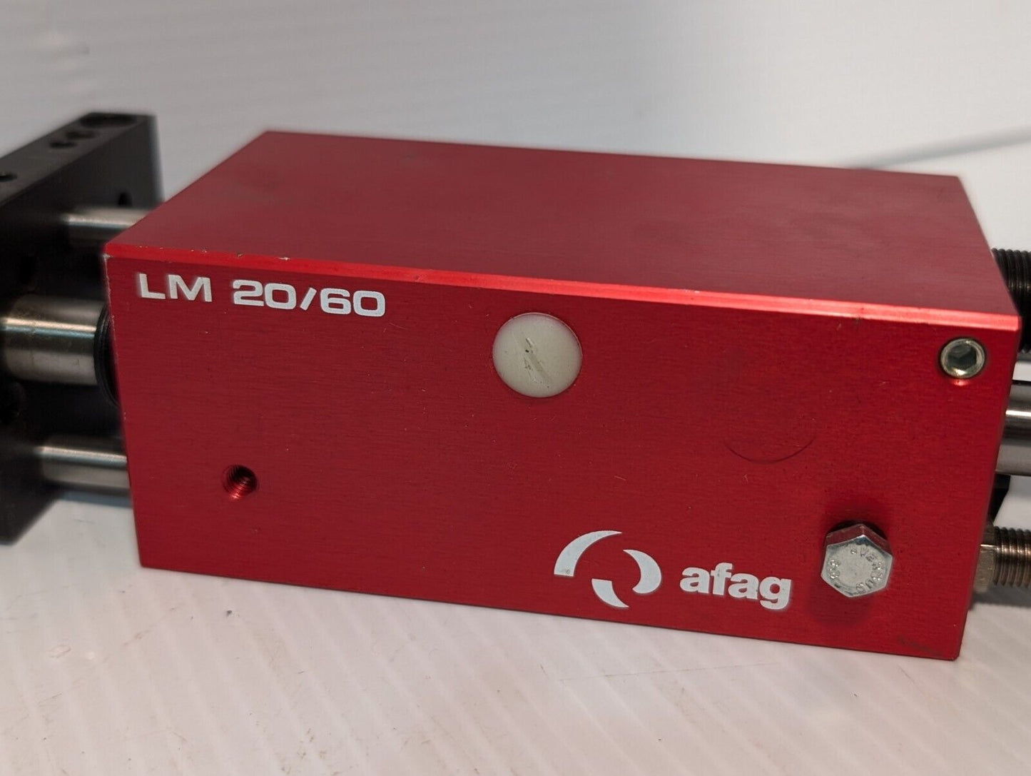 Afag LM 20/60 Pneumatic Linear Guide Module Unit - Free Shipping+Returns