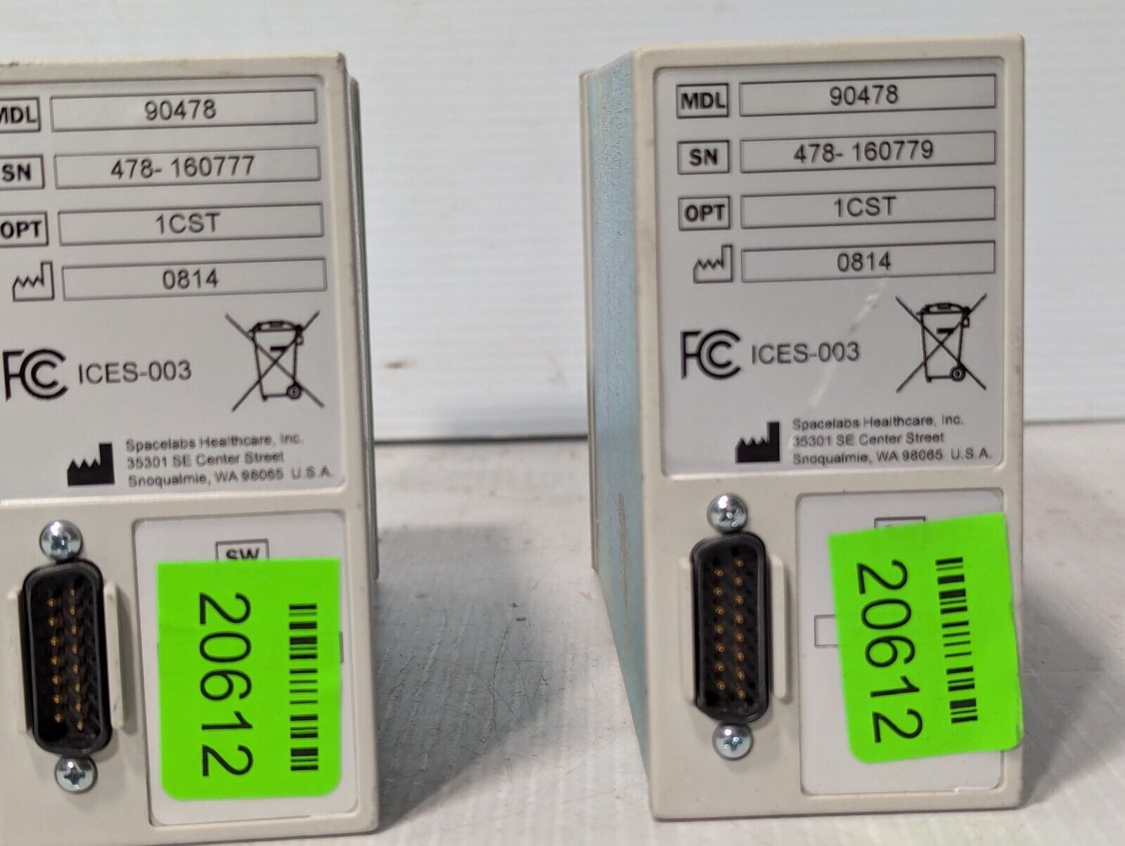 SpaceLabs 90478 1CST Patient Monitor Module - Free Shipping