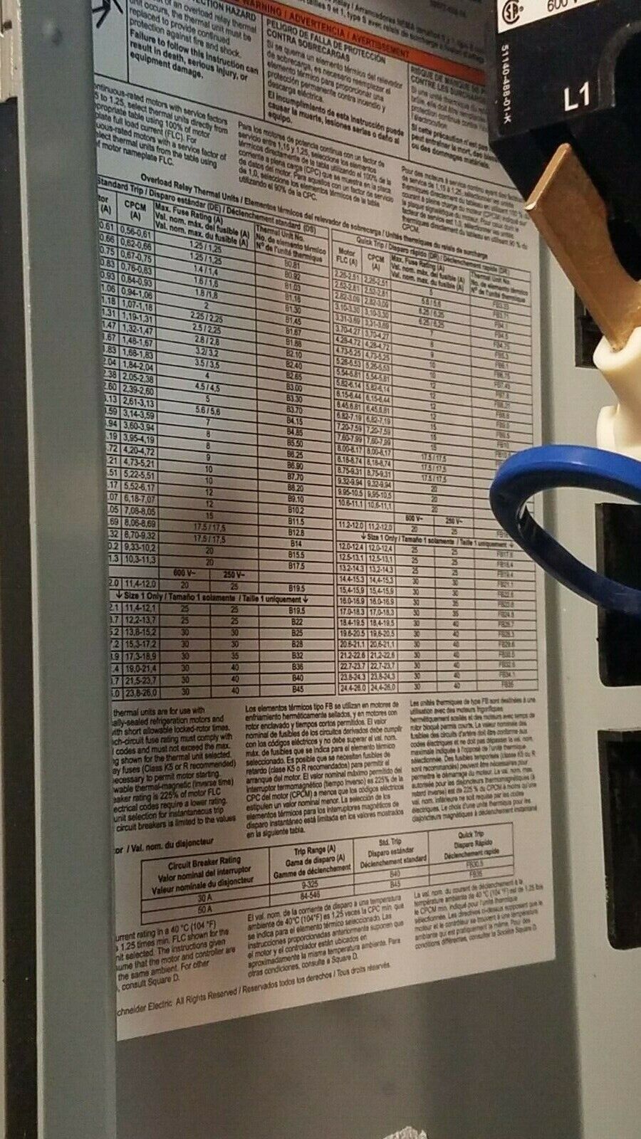 Square D 8538SBG63V02CP42SX11, with 9422FTCF30 disconnect switch, 30A, type 1