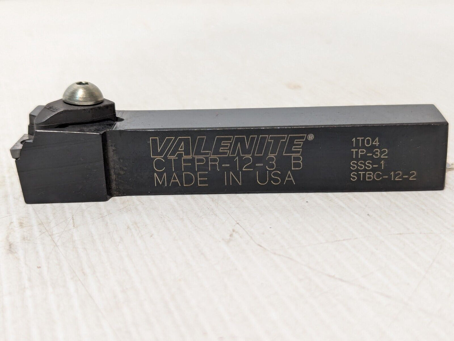 Valenite CTFPR-12-3 B 1T04 Lathe Turning Tool Holder - Free Shipping