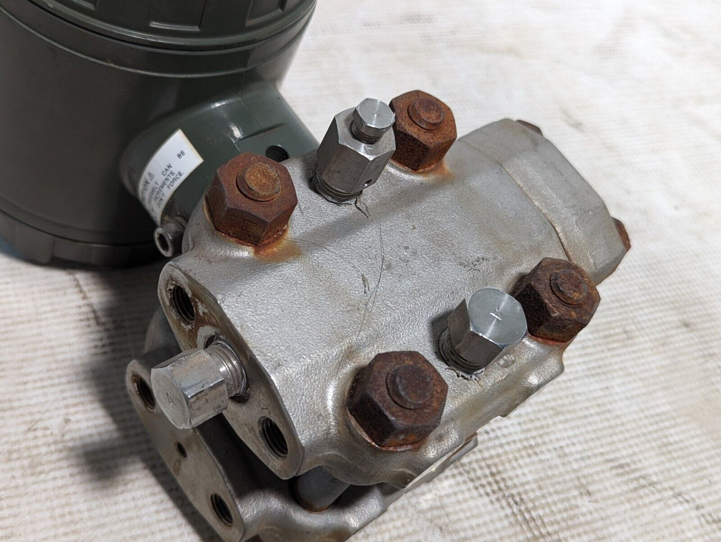 Yokogawa YA 43F-SAS3 Pressure Transmitter, 0-60PSIG cal range, 150PSI max