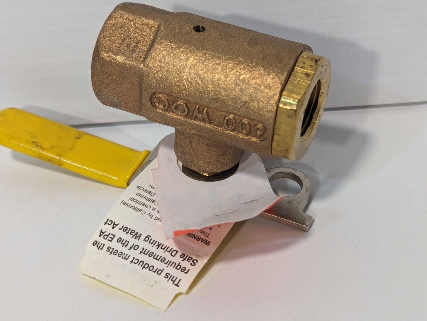 75-102-41 Apollo Brass Conbraco Ball Valve With Lock 3/8 NPT - Free Shipping