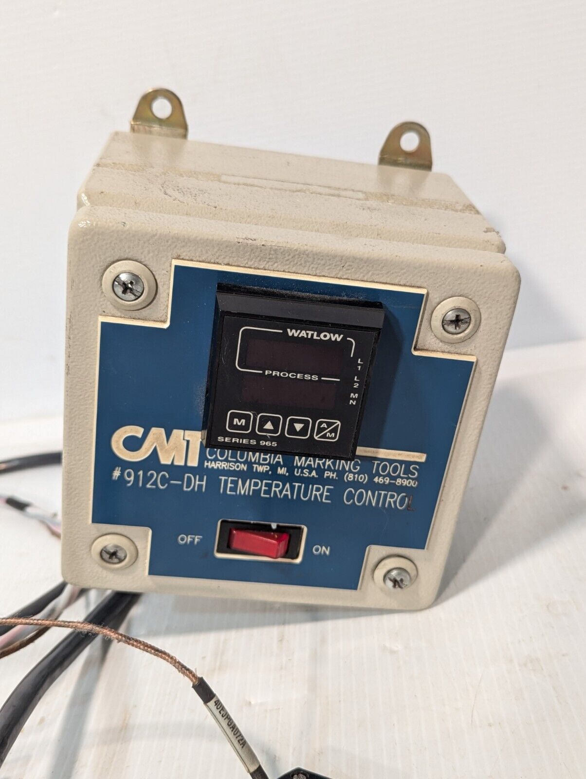 Watlow CMT Columbia Marking Tools 912C-DH Temperature Control Series 965