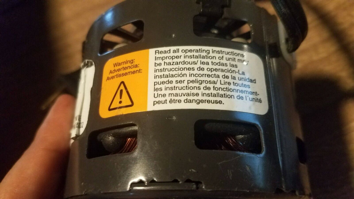 Dayton 4M195, 1/25 HP, HVAC Motor, Shaded Pole, 1550 Nameplate RPM, 115VAC
