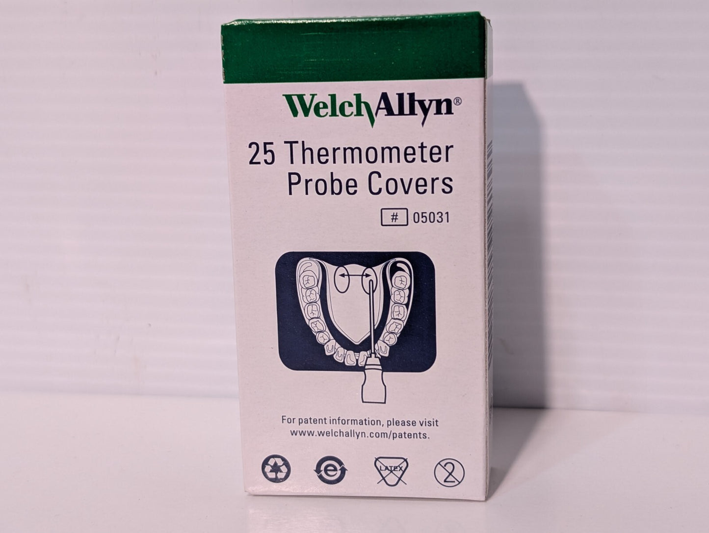 3 Boxes 05031 Welch Allyn \ Baxter Probe Covers for SureTemp Thermometers