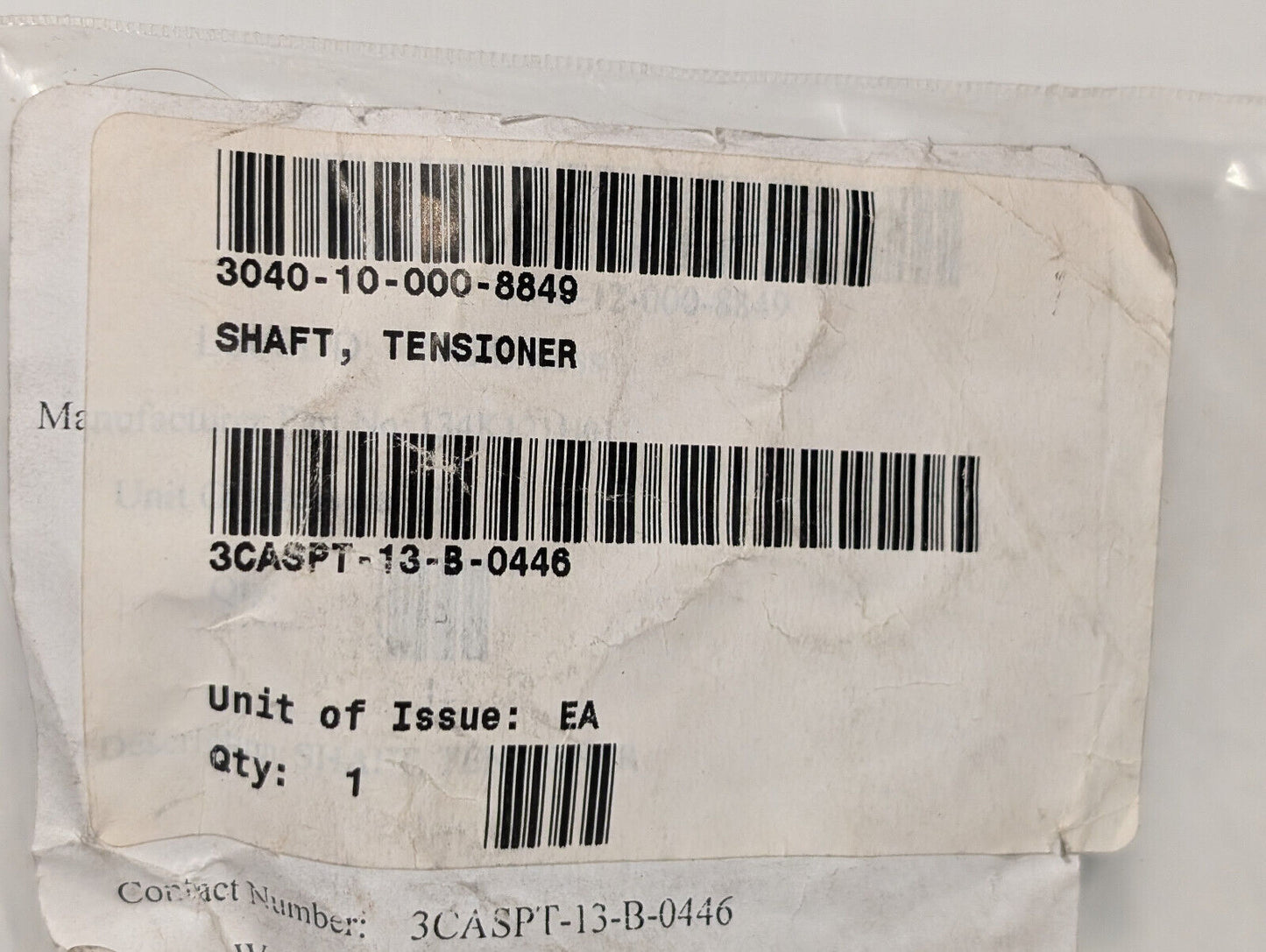 97942-134K121H01 Shaft, Tensioner, Precision Industrial Machinery