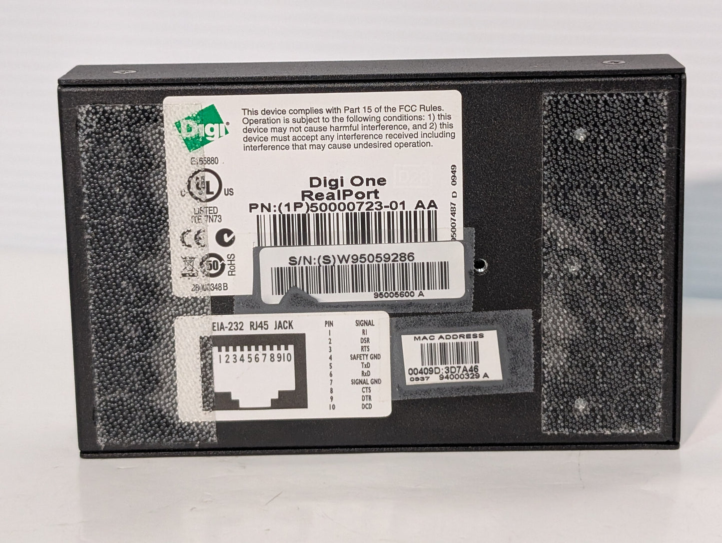 Abbott Rals Dataport 1 Digi One Real Port 50000723-01, Power Supply