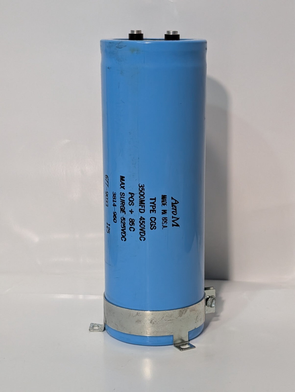 Aero M Capacitor CGS 3814-960 3814960 3500Mfd 450Vdc