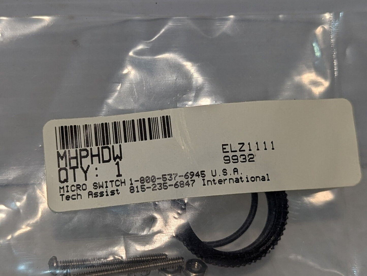 Honeywell MHP-TLE30Q Photoelectric Sensor Switch, Micro Switch - Free Shipping