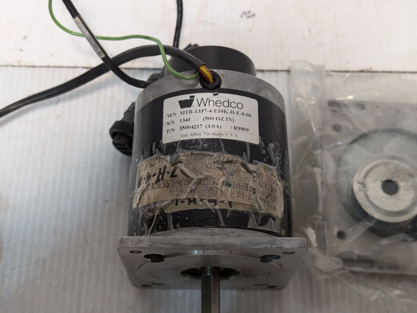 Whedco MTR-1337-4-E10K-D-E-0-00 Stepper Motor 35004217 With Encoder - Free Ship