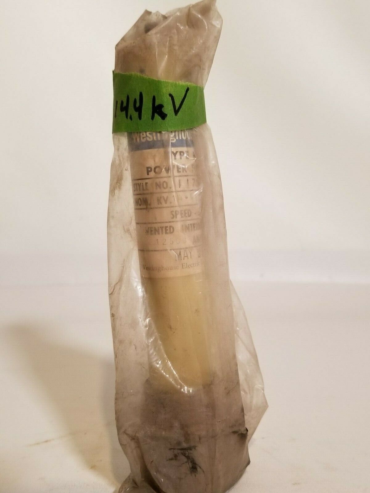 Westinghouse BA-200 117D123A29 100E Boric Acid Power Fuse Refill, New OldStock