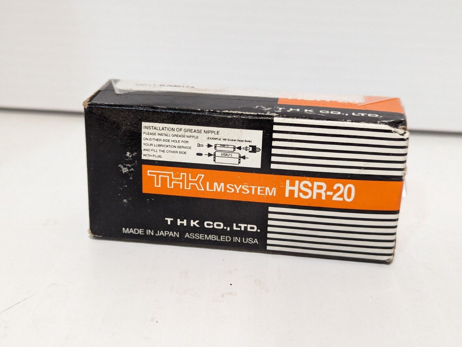 THK HSR-20 BEARING BLOCK HSR-20-RSS GK HSR20 - Free Shipping