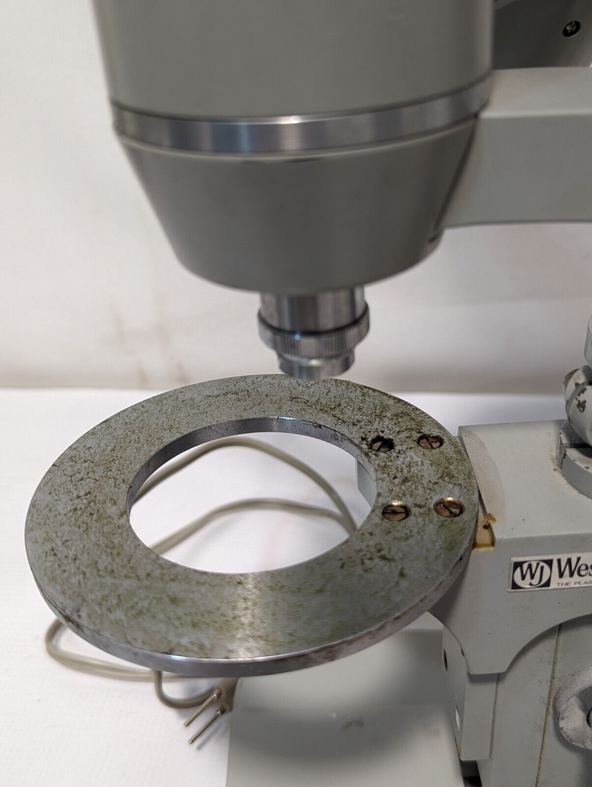 Wesley Jessen Neitz-CG Contact Gauge Radiuscope Optometry Microscope - Free Ship