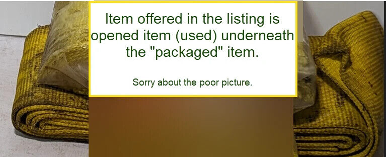 Liftex EN1-66 x 6FT Nylon Lifting Sling, 6', 1 Ply - See Picture -Free Shipping