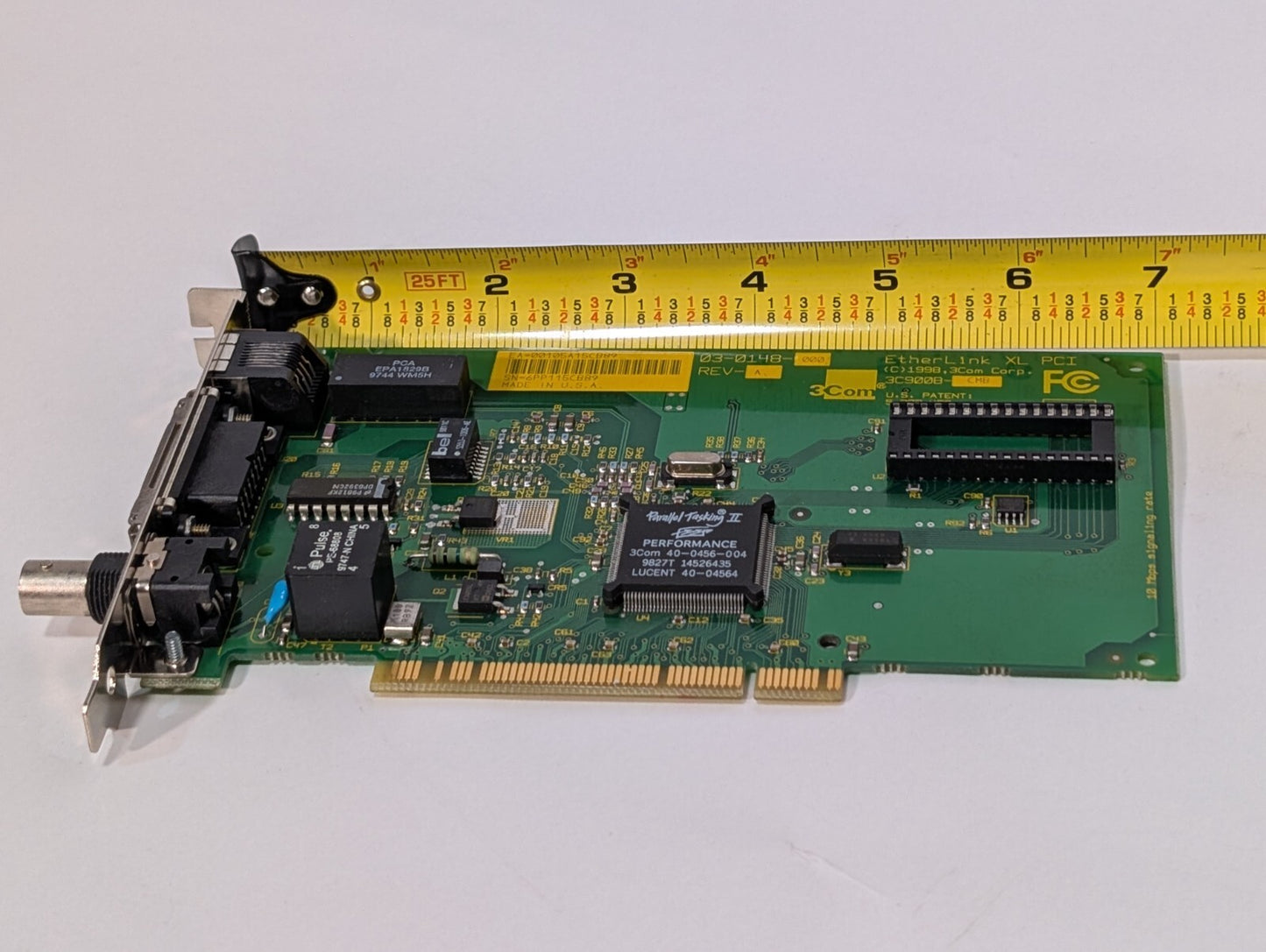 3Com 40-0456-004 Parallel Tasking II Performance PCI Ethernet Network Card