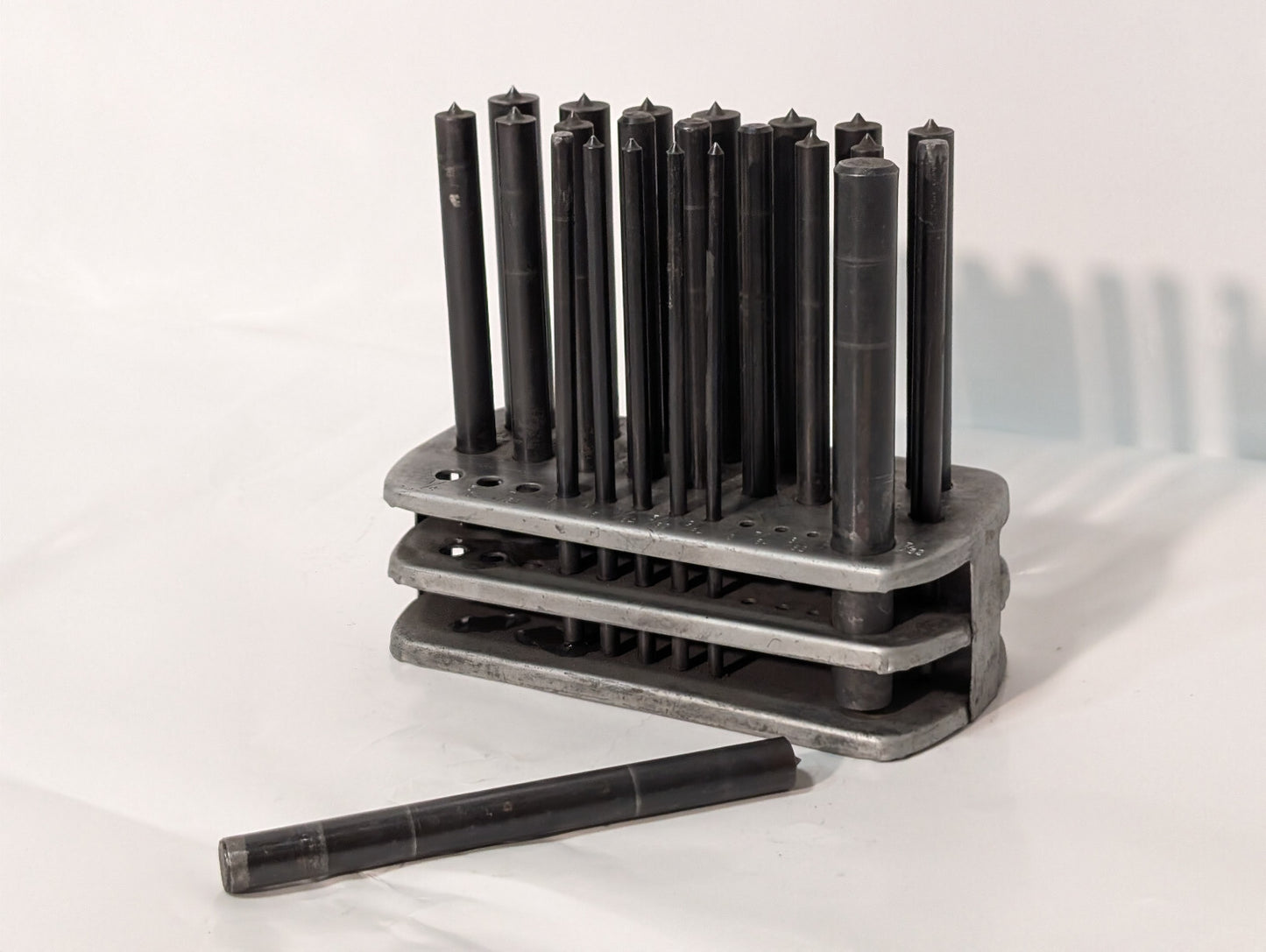 23 Piece Punch, Transfer, Toolmaker, Steel, Machinist, Thread, Tools, Incomplete