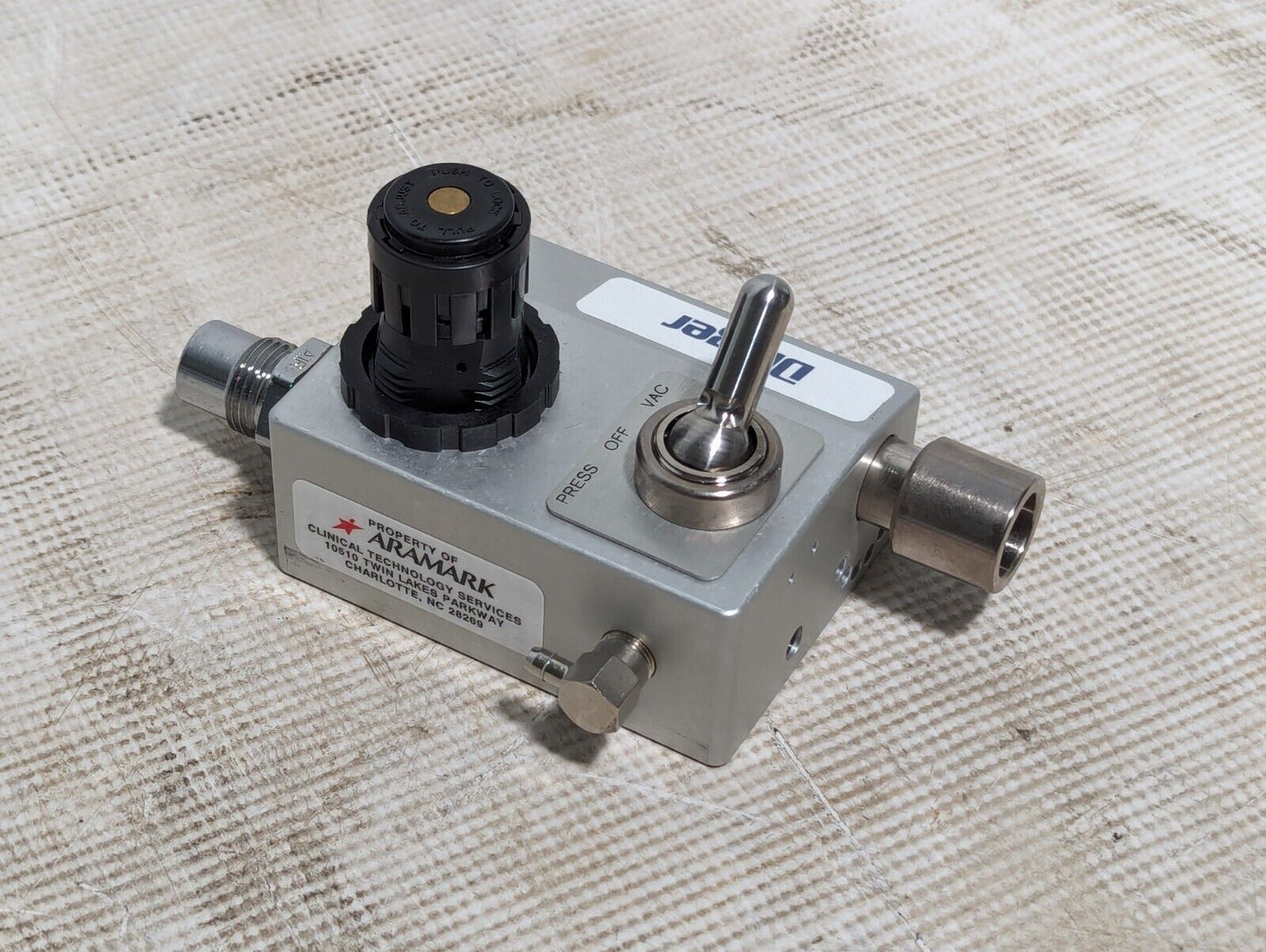 Draeger vacuum switching valve as pictured