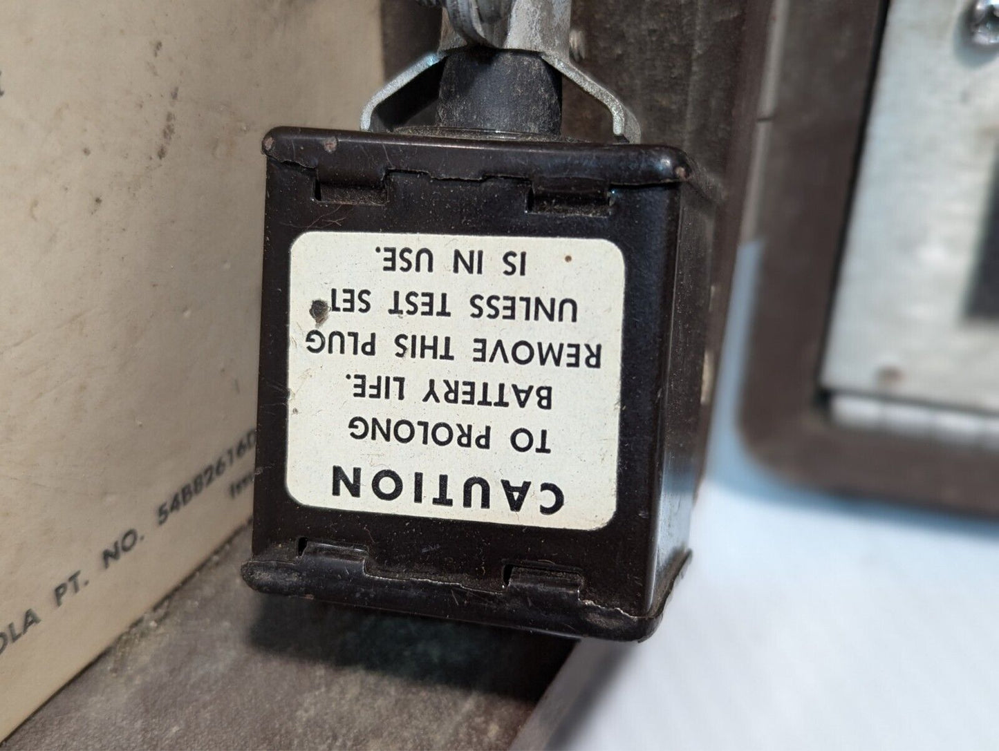 Vtg Motorola Portable Test Set S1056B 57A/58A/59A Original Latch Box - Free Ship