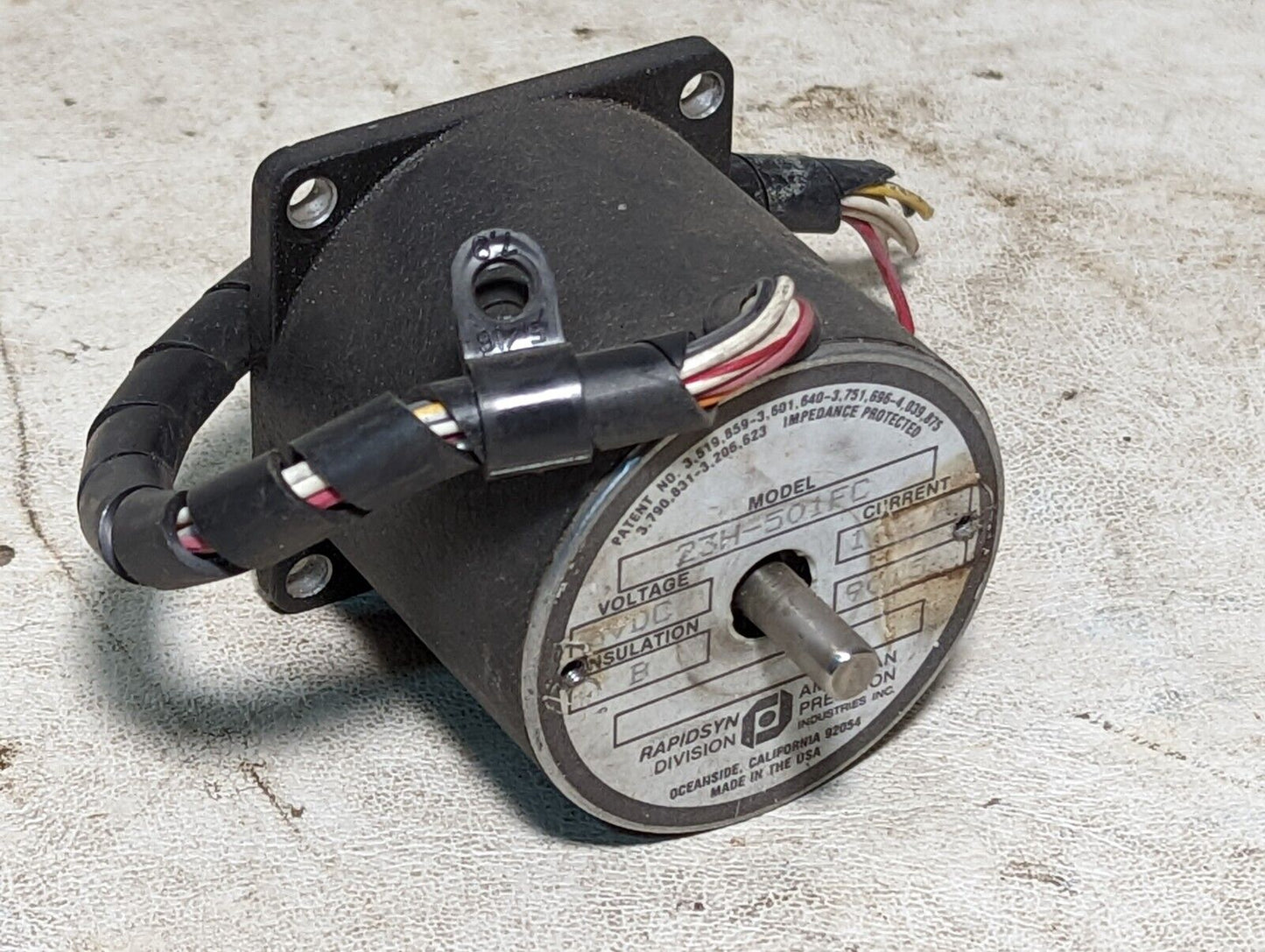 American Precision Industries 23H-501FC stepper motor