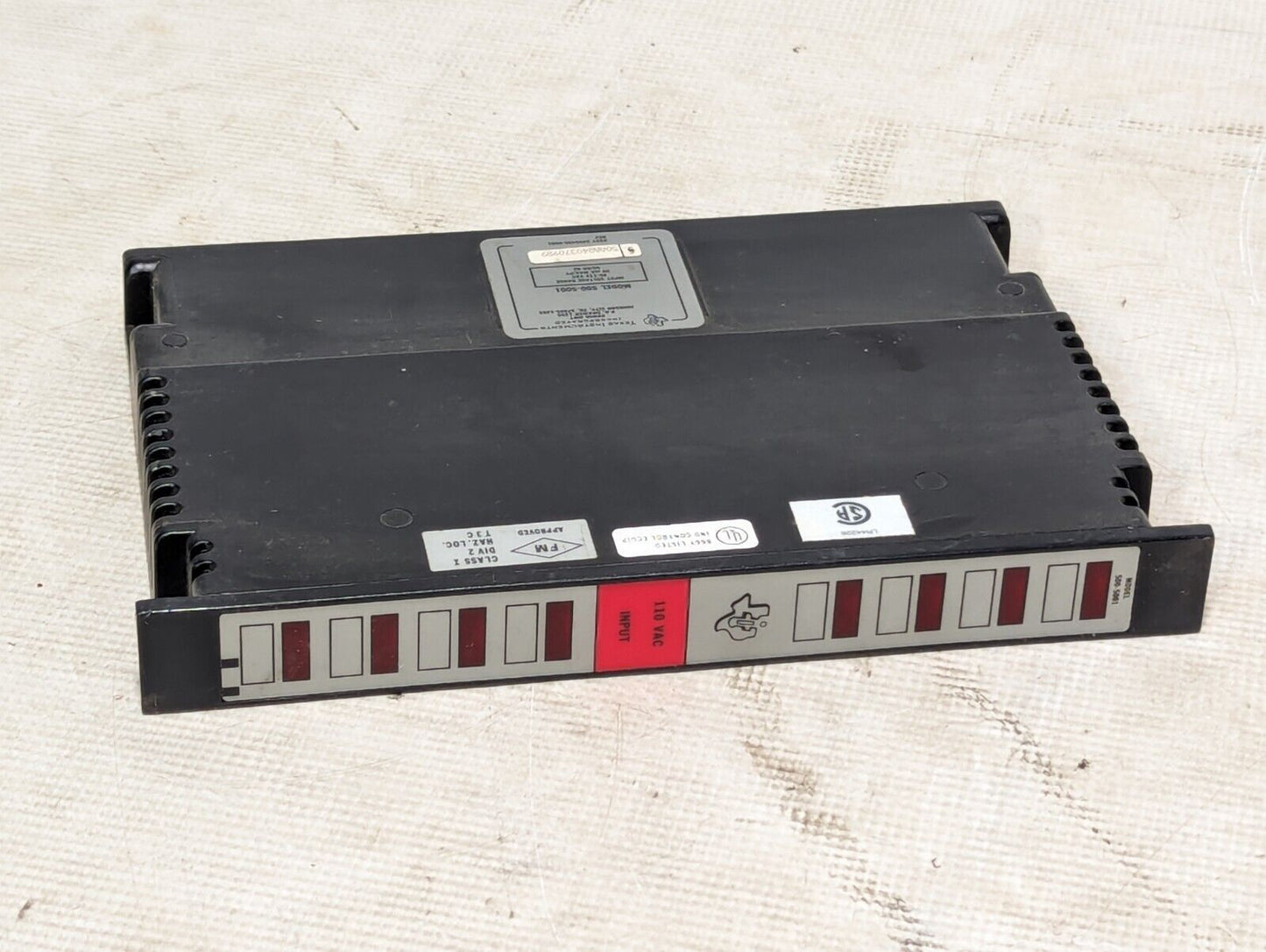 Texas Instruments Model 500-5001 Input Module, 110 VAC
