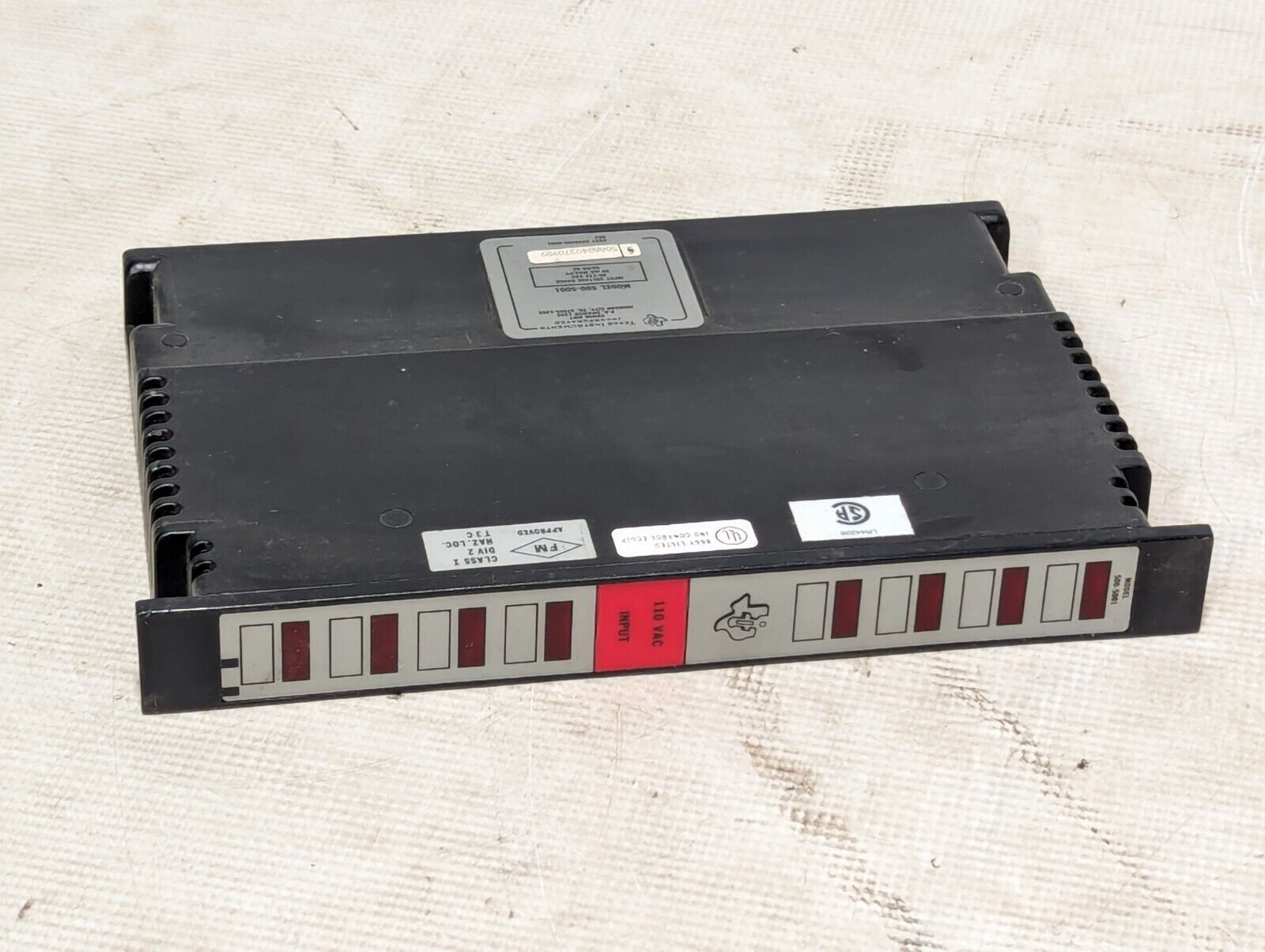 Texas Instruments Model 500-5001 Input Module, 110 VAC