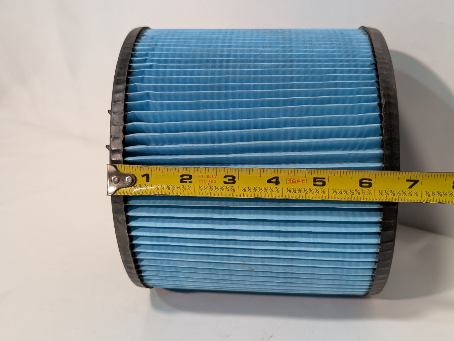 Ultra-Web Cartridge Filter for Wet or Dry Pickup, 6.5" Height x 7.5" Diameter