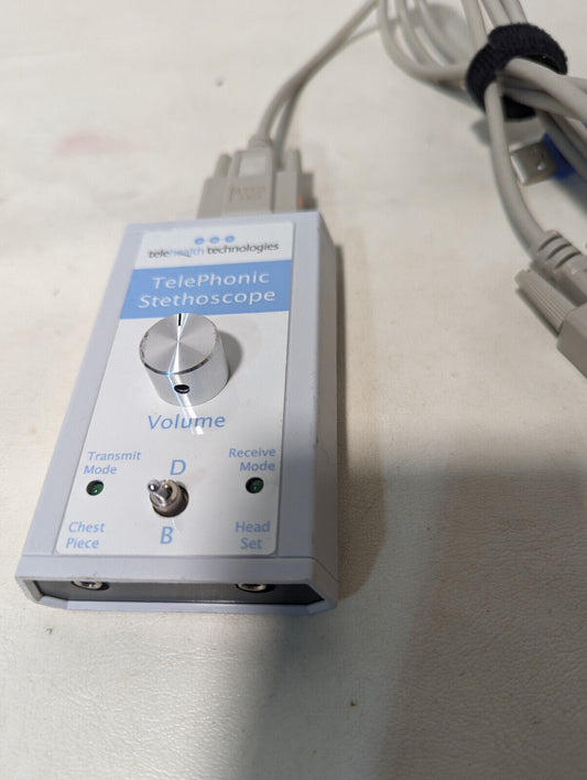 Telehealth Technologies Telephonic Stethoscope TR-1 As Pictured