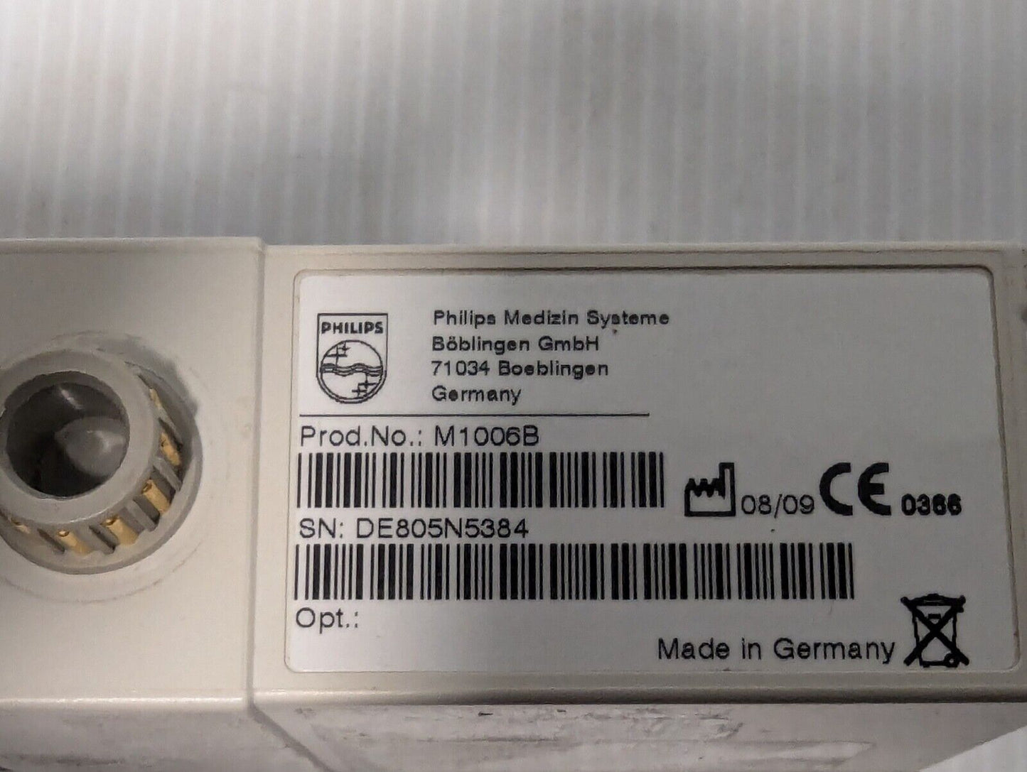 Philips M1006B Invasive Blood Pressure Measurement Module