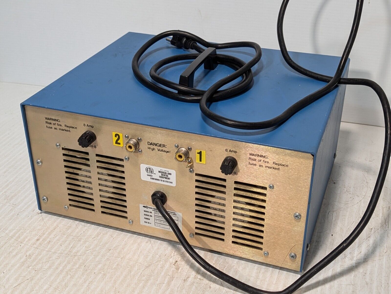 Sonic Systems 4012 Double Module Ultrasonic Generator 50/60 Hz - Free Shipping