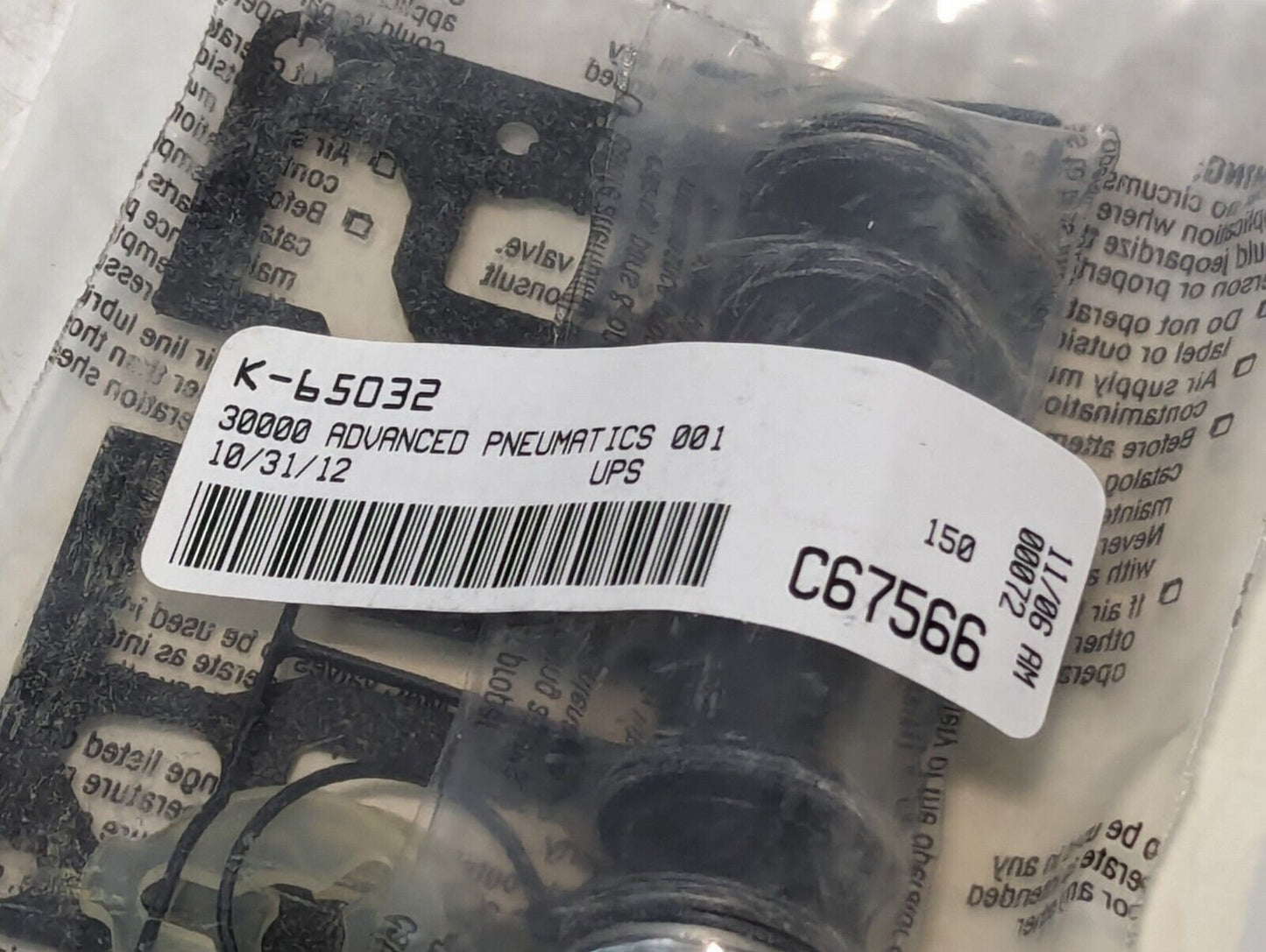 Advanced Pneumatics K-65032 Valve Repair Kit - Free Shipping